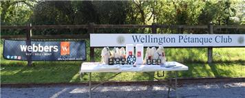 Wellington Runners-up in Invitational Triples